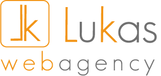 Le logo de LUKAS web agency où j'ai effectué un stage pendant l'été 2019.